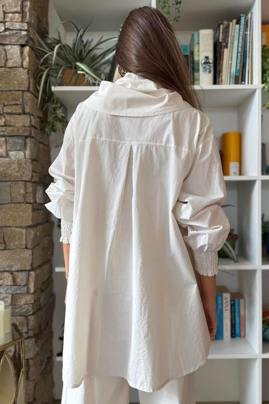 Paloma Tela Neckerchief Blouse Calico